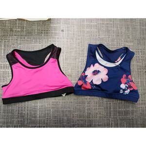 Girl Sports Bra Size XXL 18 Avia Lot Of 2 pre-owned
